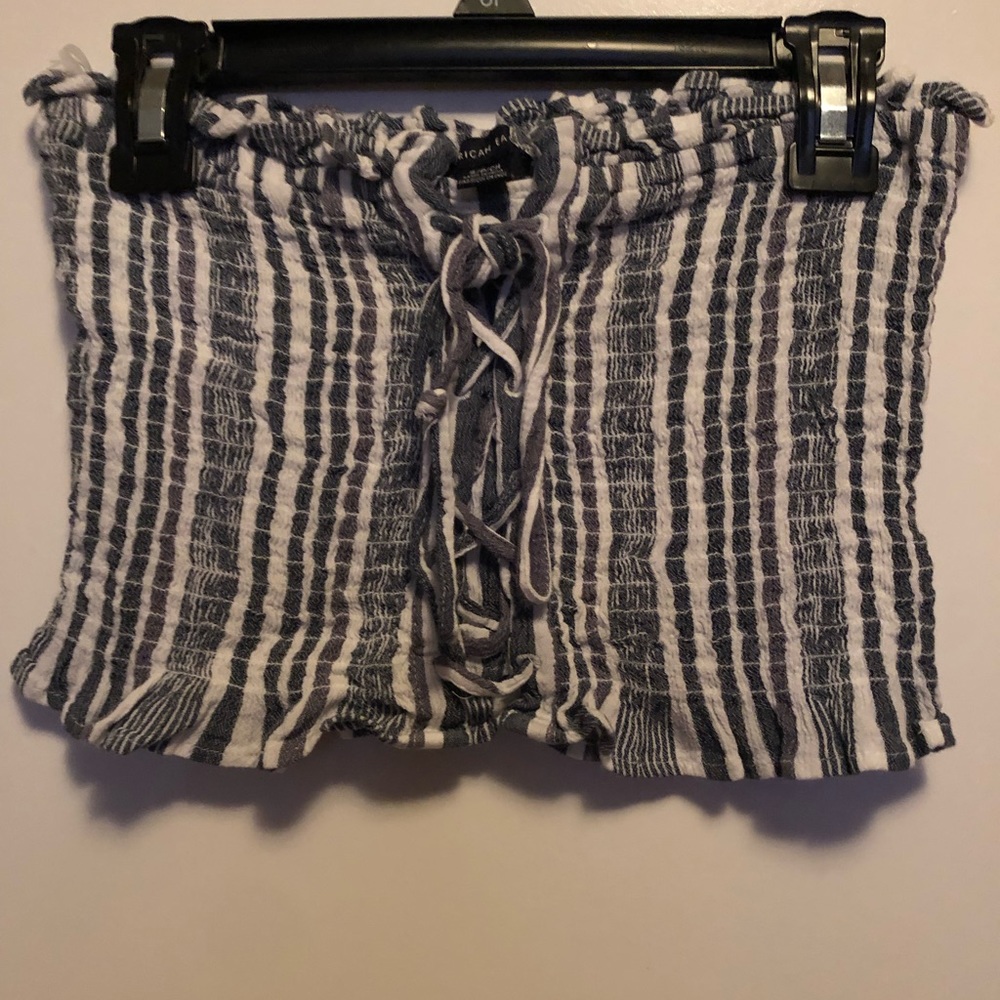 America. Eagle crop tube top